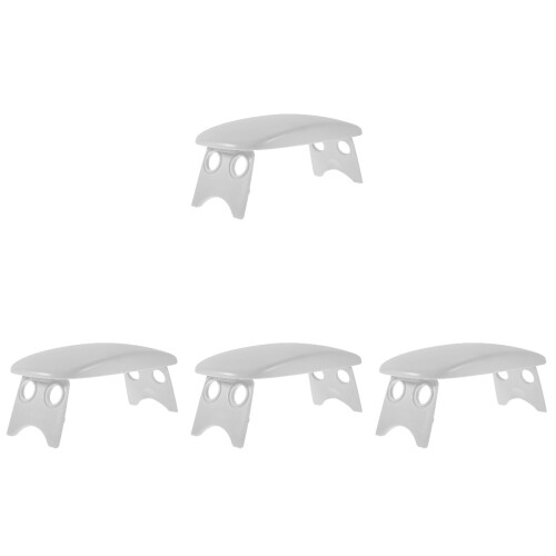 4Pièces Repose-Main Ergonomique Gris Pour Ongles Salon 1