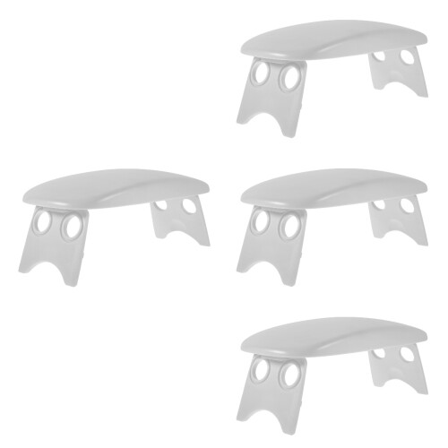 4Pièces Repose-Main Ergonomique Gris Pour Ongles Salon 2
