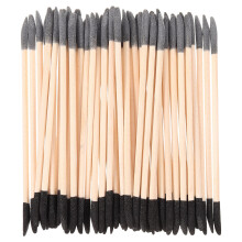 240Pcs Dual Ended Wooden Nail Sanding and Cuticle Sticks for Manicure