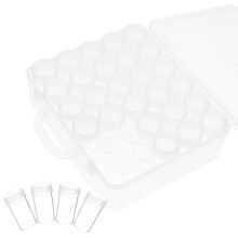 3Pièces Mini Organisateur Transparent Pour Semences Bijoux