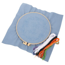 4Ensembles Kit Broderie Débutants Halloween Avec Matériel Complet