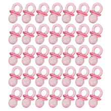 300Pièces Sucettes Acryliques Roses Mini Pour Garçon Bébé