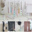 84Pcs Beadable Keychains Set,Keychains Bulk for Keychain Making Accessories with Silicone Beads Spacer Beads 5