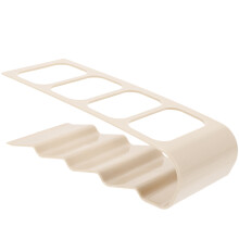 2Pièces Organisateur Multifonction Beige 4 Compartiments Anti-Glisse