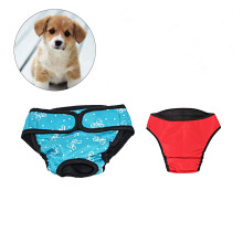6Pièces Couches Pour Chiens En Coton Couleurs Assorties Confortables