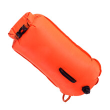 3Pièces Bouée Natation Orange Étanche Ceinture Amovible