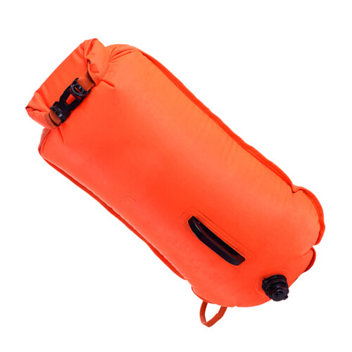 3Pièces Bouée Natation Orange Étanche Ceinture Amovible