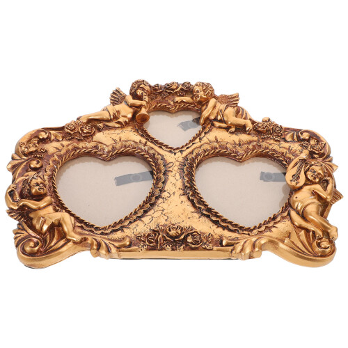 Antique Style Gold Resin Frame Vintage Wall Decor
