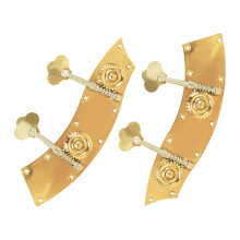 4Pièces Accessoires Accordage Contrebasse Dorés Corps Métal Robuste