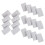 60Pièces Tampons Ongles Assortis Kit Ponçage Et 1