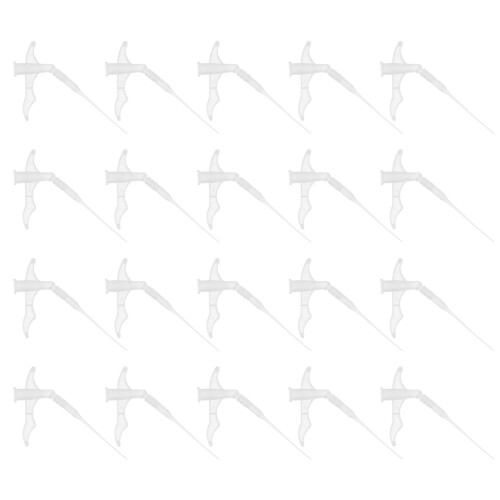 60Pièces Spray Mousse En Transparent, Application Fine