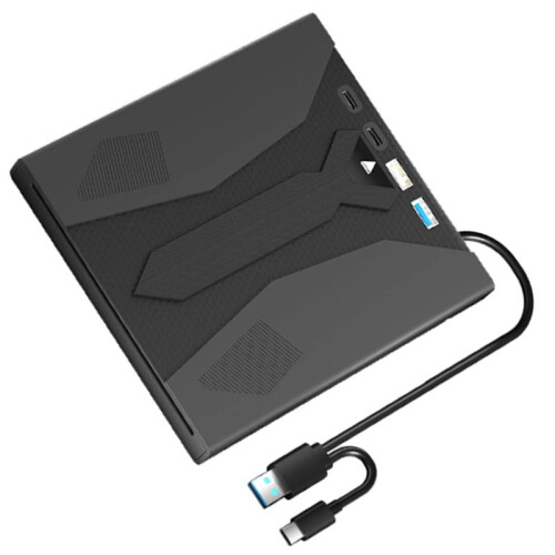 7 in 1 USB 3.0 Type C External Multifunction CD DVD Drive Optical Player Burner for PC Laptop 2