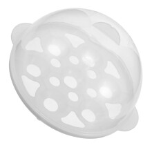 2Pièces Couvercle Transparent Support Compact Pour Œufs