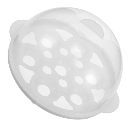 2Pièces Couvercle Transparent Support Compact Pour Œufs