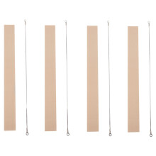 8Pièces Bandes Chauffantes Beige Aluminium Tissu Pour Machine À Souder