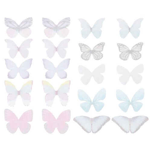 40Pièces 3D En Multicolores Pour Décorations DIY Mode