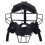 Full-Face Baseball Catcher Mask, Secure Fit Provides Protection and Comfort ,Does Not Obstruct View,Black 1