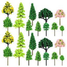 275Pièces Mini Arbres En Plastique Variés Pour Diorama Décorations