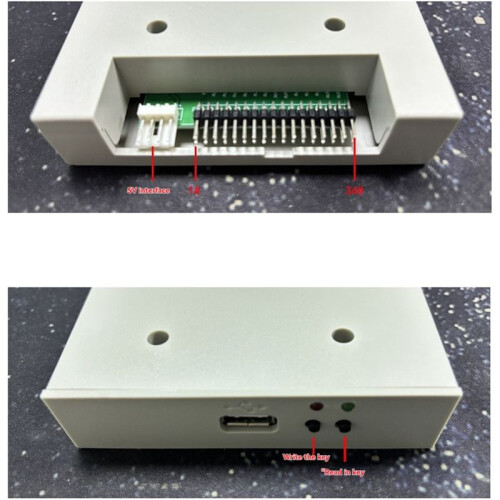 FDD-UDD 144UN Simulering Diskettenhet Industriell Styrutrustning USB-Disk 1,44 MB USB-Diskettenhetsemulator 2