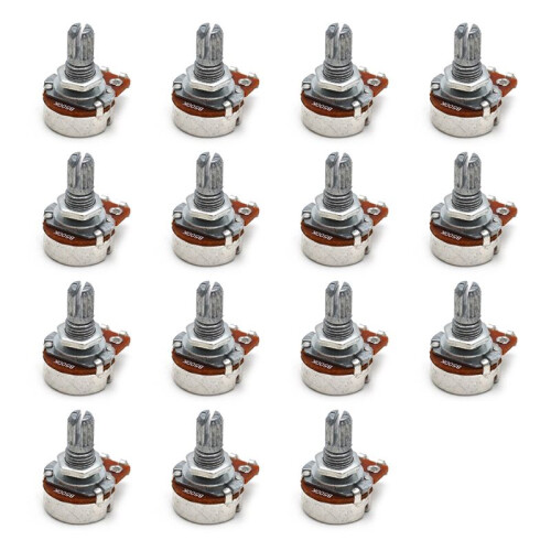 15st B Typ (Volym) Gitarrtillbehör 18MM Elgitarr Liten Potentiometer Volymratt Modulation  Handtag,B