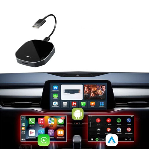 Wireless Android Auto for   CarPlay Adapter  AI Box USB Multimedia Video for Youtube Car Accessories