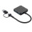 USB C Extension Cable USB Splitter USB C/USB Male to 2xUSB2.0+1xUSB3.0+1xType C Splitter Cable for PC Keyboards Laptop 1