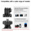 STARTRC Backpack Mount Clip,for  OSMO Pocket 3 Magnetic Mounts 360 Rotation,Backpacks Strap Clips Accessories 4