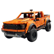 1379PCS Technical Car for Raptor Truck Car Building Blocks 42126 MOC Trailer Assemble Bricks Toys Gift for Kids