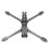 PeçAs Sobressalentes de Rack de Fibra de Carbono do Kit de Quadro de Corrida FPV de 7 Polegadas 1