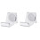 Handle Bracket Game Handle Bracket Punch-Free Storage Rack for  Accessories Rack Transparent 1