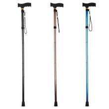 Stampe Pieghevoli In Lega di Alluminio per Anziani, Bastoni da Trekking Antiscivolo, Stampelle Telescopiche Regolabili per Anziani