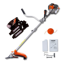 2 in 1 52cc Petrol Brushcutter Strimmer Heavy Duty eSkde BC52-S23