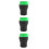 3Pièces Cendrier Silicone Pour , Portable, Avec Couvercle 4