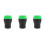 3Pièces Cendrier Silicone Pour , Portable, Avec Couvercle 6