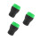 3Pièces Cendrier Silicone Pour , Portable, Avec Couvercle 10