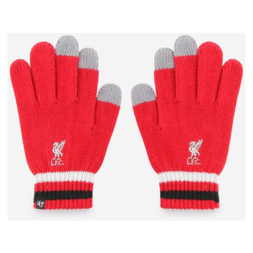 Liverpool FC Official LIVERPOOL 47 BRAND  TOUCHSCREEN GLOVES