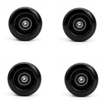 4 StüCk Roll Schuh RäDer mit Lagern für Zwei Reihiges Skaten, AußEn- / Innen Quad Skates und Skateboard, 32 Mm X 58 Mm 82A