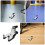 2Pièces Kit Conversion Alliage Aluminium Performance 7
