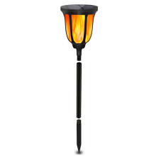 Solar Light Outdoor, 96 LED Waterdichte Flikkerende Vlam Decoratie Dusk To Dawn Auto /Off voor Tuin Patio Yard Pathway