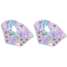 1 Pair Skate Toe Guards PVC Roller Skate Toe Caps for Roller Skates Toe Cap Protective Cover Shoe Shield