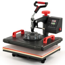 30x38 cm Heat Press Machine 1250W Swing Away Heat Transfer Digital Control