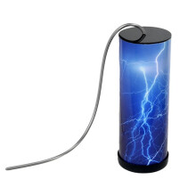Orff Thunder Tube Ljudeffekter Fjädertrumskakare Kraftfullt Slagverksljud för Barns Utvecklingsleksak Blå