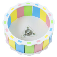 3PiĂšces Roue De Course Hamster Bois Robuste Multi Usage Pour Rongeurs