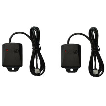 2Pcs Universal Automobile Motorcycle Car Vibration Induction Adjustable Sensor Anti-Theft Alarm High Sensitivity Device