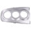 Car Instrument Cluster Lower Trim Panel 55406-0D300-B0 for  Yaris Aralito 07-13 Dash Climate Control Panel Silver 1