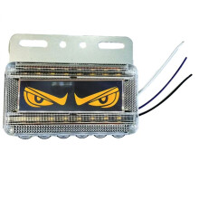 Eye Seitenmarkierungsleuchten 12V-24V LKW LED Seitenmarkierungsleuchten Fahrsicherheit LKW Licht Gelb
