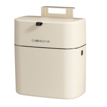 Home Kitchen Toilet Hanging Trash Can Square Design Convenient Flip Cover