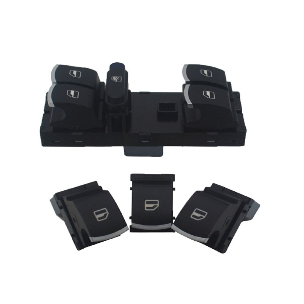 Car Window Glass Regulator 5K4959857 5Nd959855 For Mk5 Mk6 B6 B8 Black 4711826170193