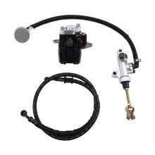 Rear Brake Caliper with Oil Cup & Master Cylinder Hose for Banshee 350 YFZ350 87-06 1UY-2580W-01-00