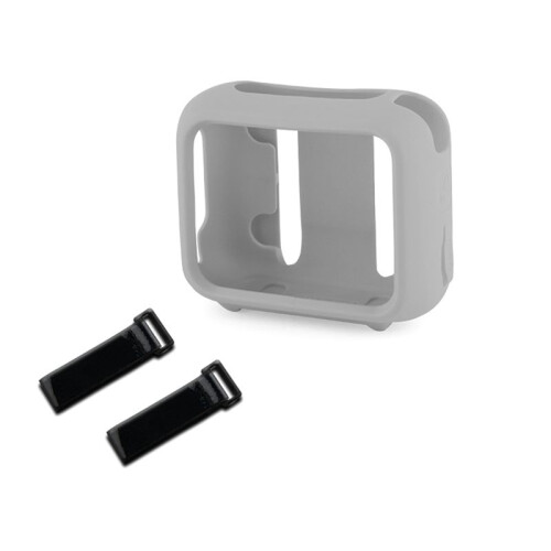 Protective Silicone Case for  Go 4 Shockproof Case with Mounting Strap Ideal for Transporting Your Speaker Grey 1